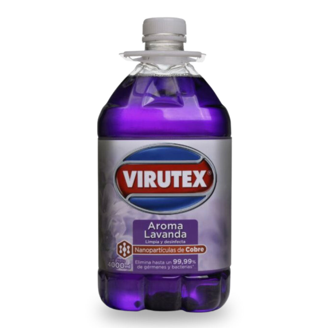 Limpiador Desinfectante Virutex 4 Lt Lavanda – aseomira