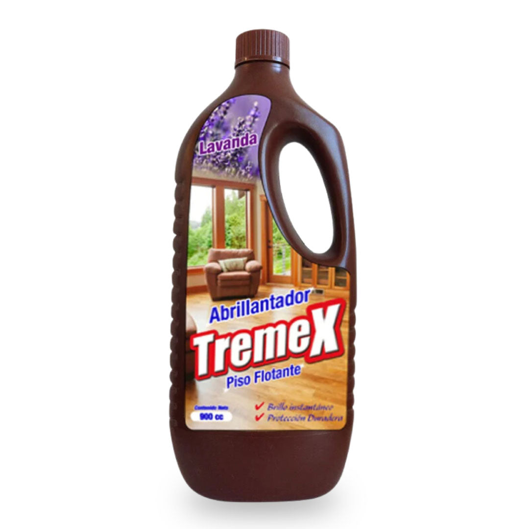 Abrillantador Tremex De Piso Flotante Lavanda 900 ml