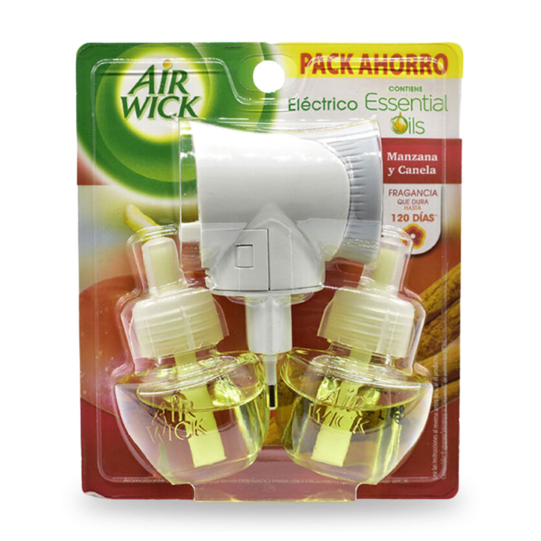 Comprar 2 Pack Aromatizante Eléctrico Air Wick Manzana Canela