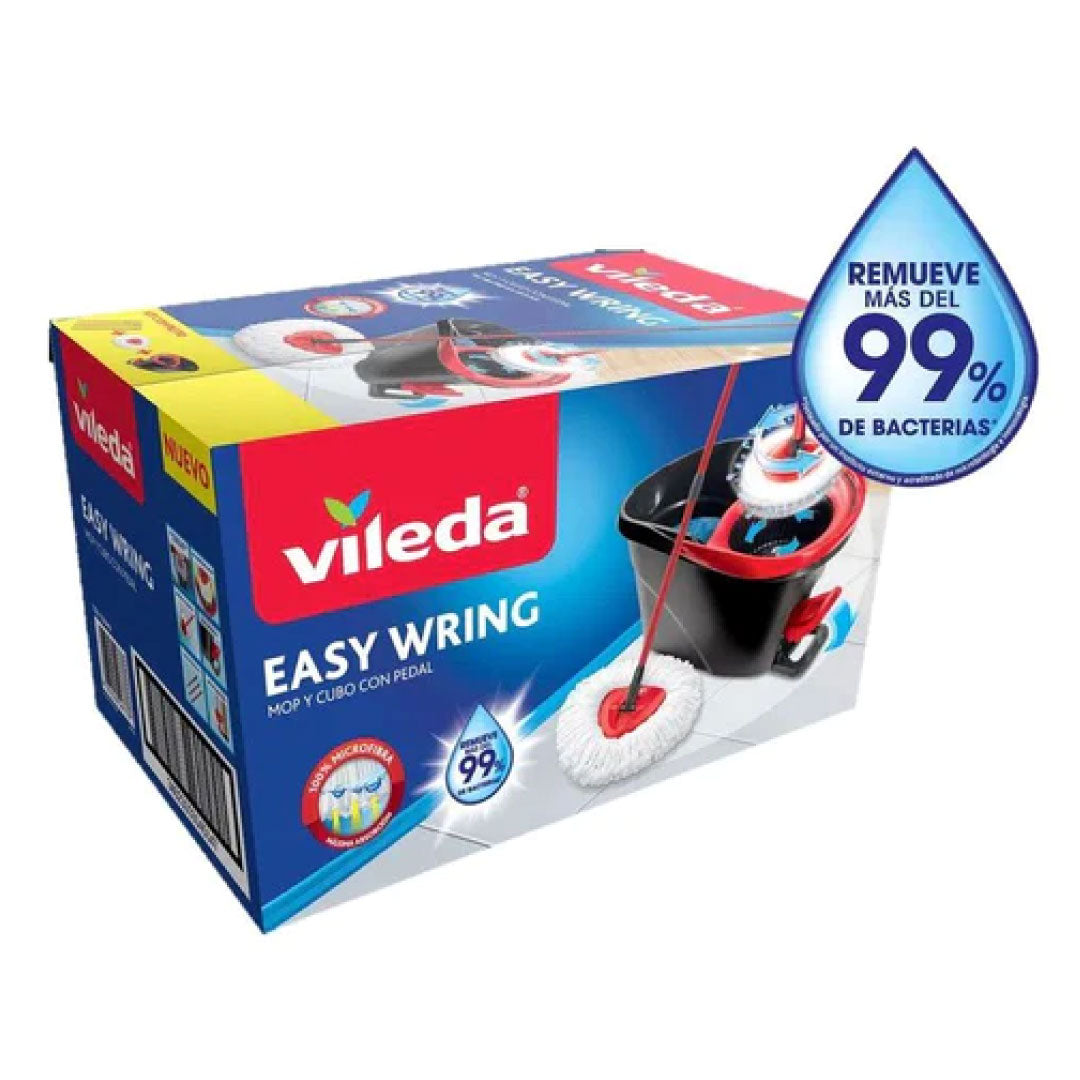 Mopa Balde con Pedal Easywring & Clean Vileda – aseomira