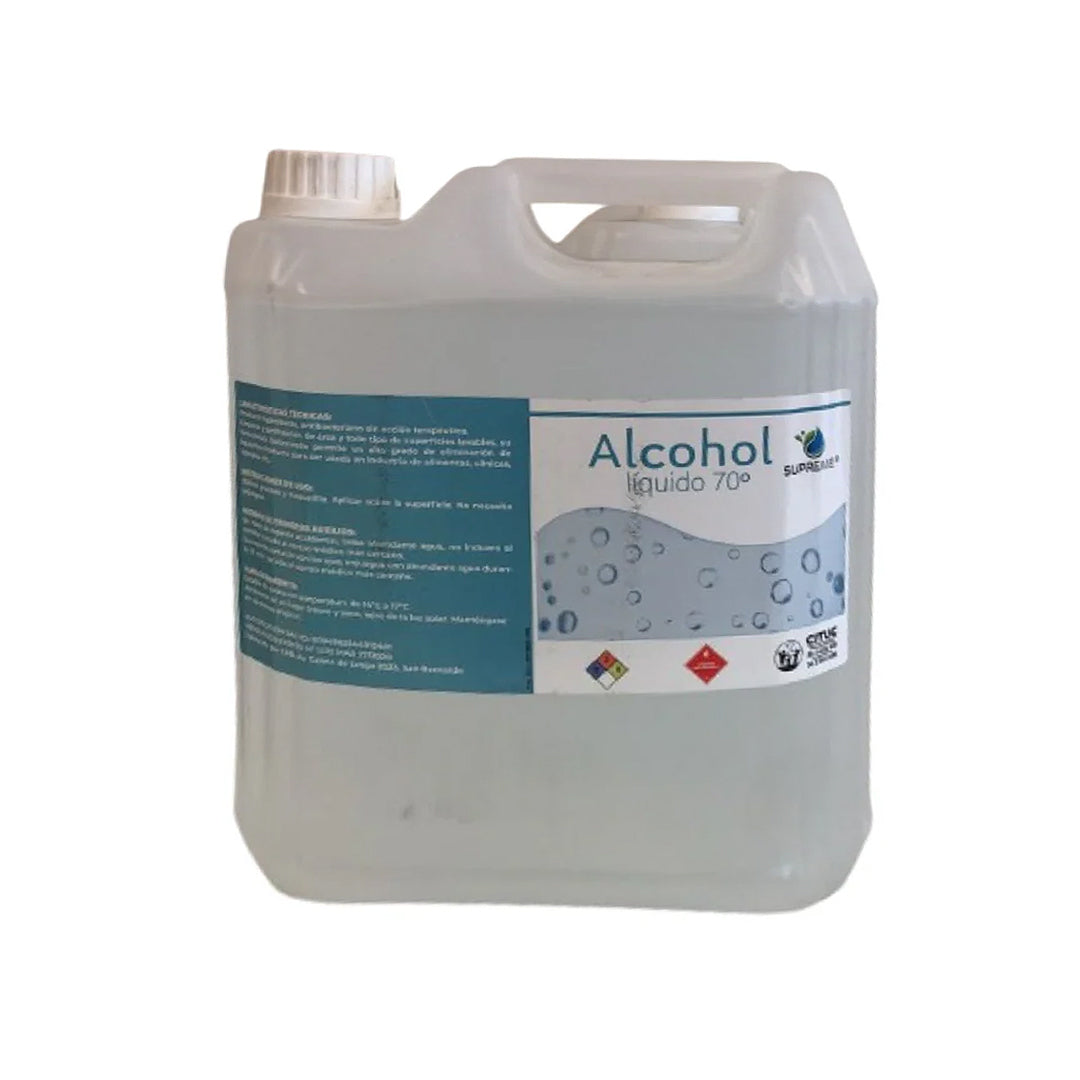 Alcohol Desnaturalizado 70% 5 lt Supreme