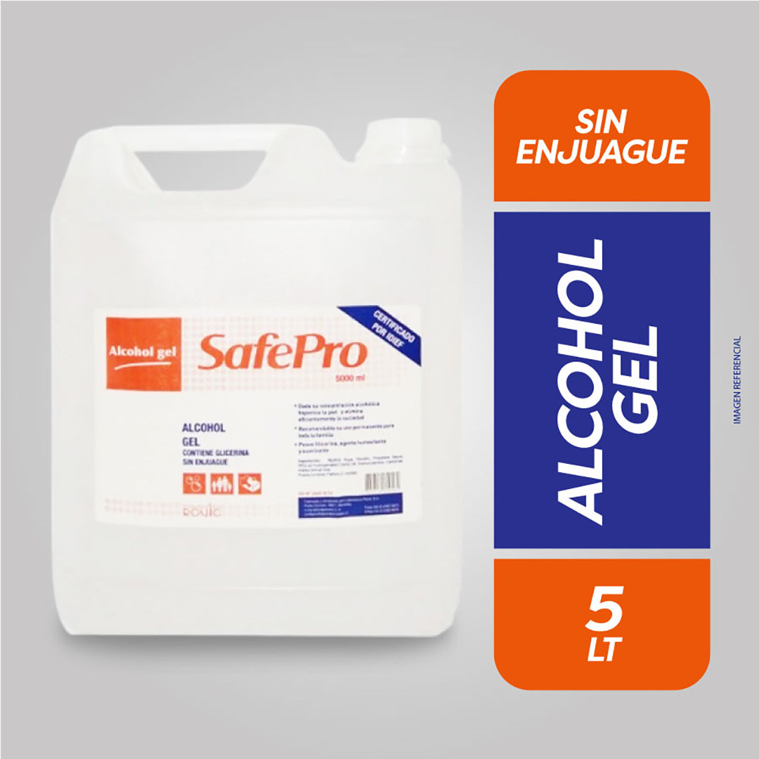 Alcohol Gel SafePro 5 lt